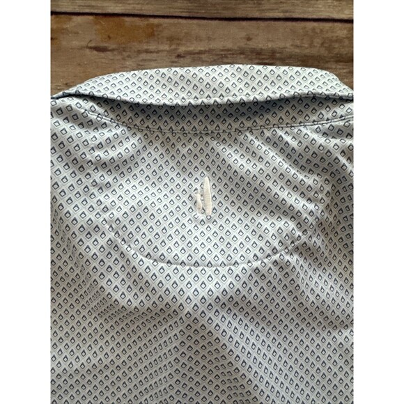 Johnnie-O Shirt Mens 2XL Blue PoloDiamond Pattern Golf Oceanside Country Club - Picture 8 of 8